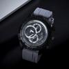 Fashion Casual Men's Quartz Watch Silicone Band Business Wristwatch
