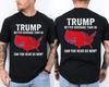 Trump Bessere Abdeckung als 5G Können Sie uns jetzt hören Politik Vorderseite & Rückseite T-Shirt