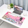 Labubu Print Mouse Pad, Anti‑Slip Desktop keyboard Mat, for PC Laptop Gaming Working Daily Use, Cool Festival Surprise Gift