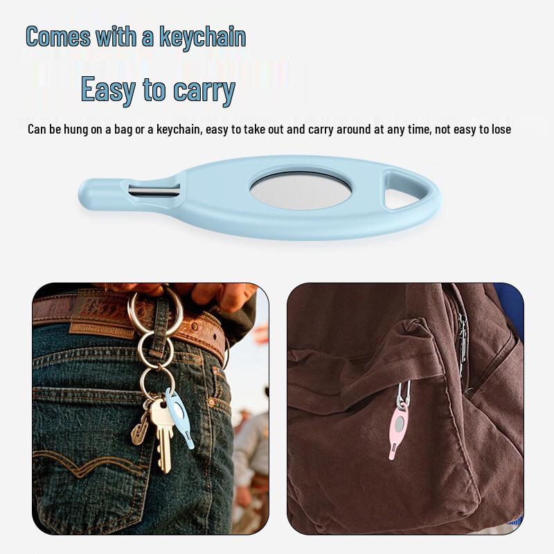AirTag Protective Case with SIM Pin & Memory Card Storage