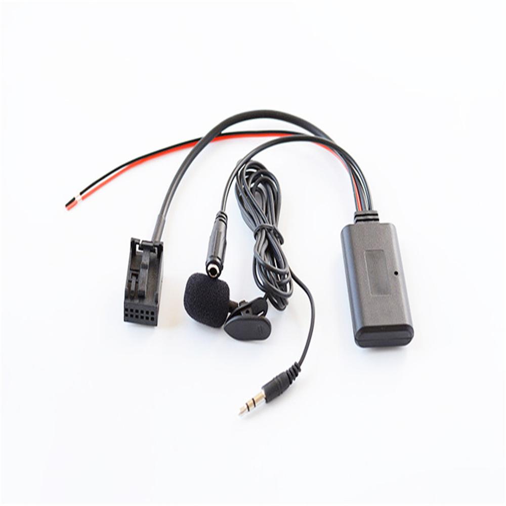

Car AUX Audio Cable Adaptor Bluetooth Microphone For Ford Focus Mondeo 6000CD 1x
