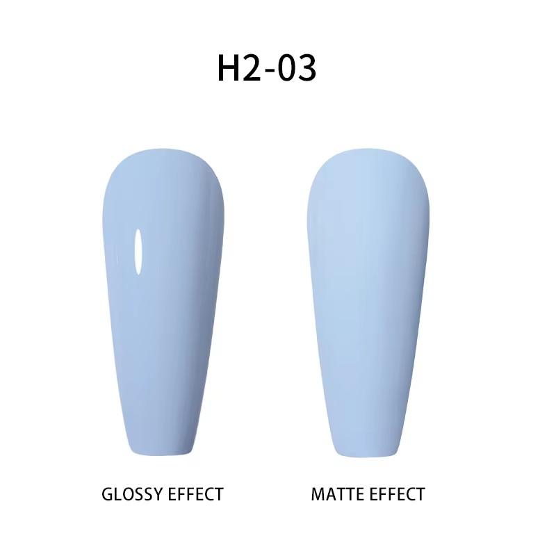 BEAU COLOR 8ML Nail Gel Polish High Pigment UV/LED Color Gel for Nail Art Design and Home DIY Manicure