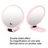 5X Magnifying Folding Adjustable Cosmetic Mirror Travel Portable Makeup Mirror