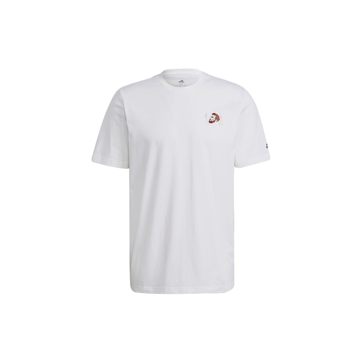 

Adidas Messi Soccer Jerseys Men s White Moderate Straight Fit HA5456 L