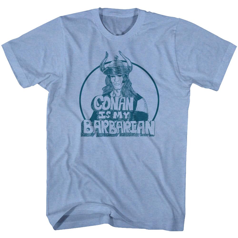 Conan The Barbarian Classic Movie Conan Is My Barbarian Men T-Shirt XXL