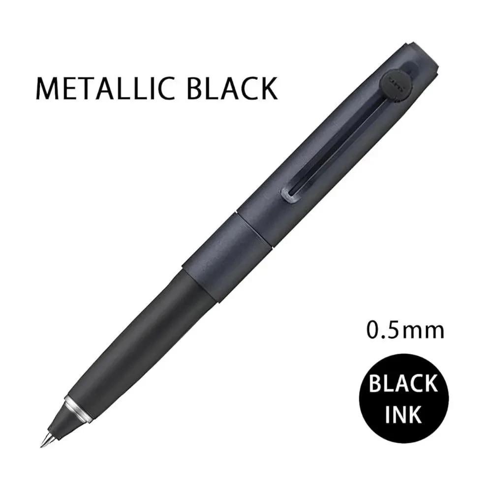 Mitsubishi Pencil Uniball Zento Signature Model Metalická černá 0,5 mm Japonsko