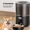 Timed Feeding Smart Pet Feeder 4L Dog Food Dispenser APP Control Feeder For Cats Dogs