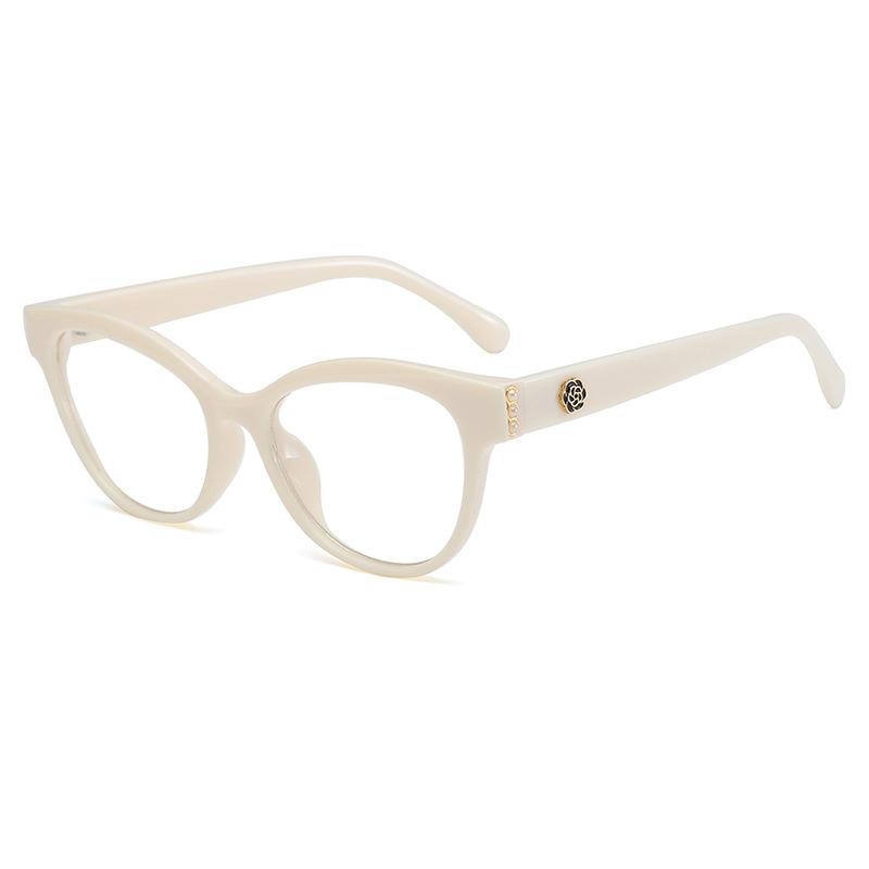 Sunglasses Simple Large Frame Sunglasses Anti-Blue Glasses Cat Eye Sunglasses