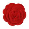 5Pcs Flocking Rose Clothing Buttons New Chinese Style Cheongsam Coat Accessories Sweater Jacket Suit Decorative Buttons
