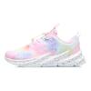 LiNing Youth  Night Glow Hero Non-Slip Shock Absorbing Low-Top Running Shoes Kids Sneaker Pink YKCR134-2