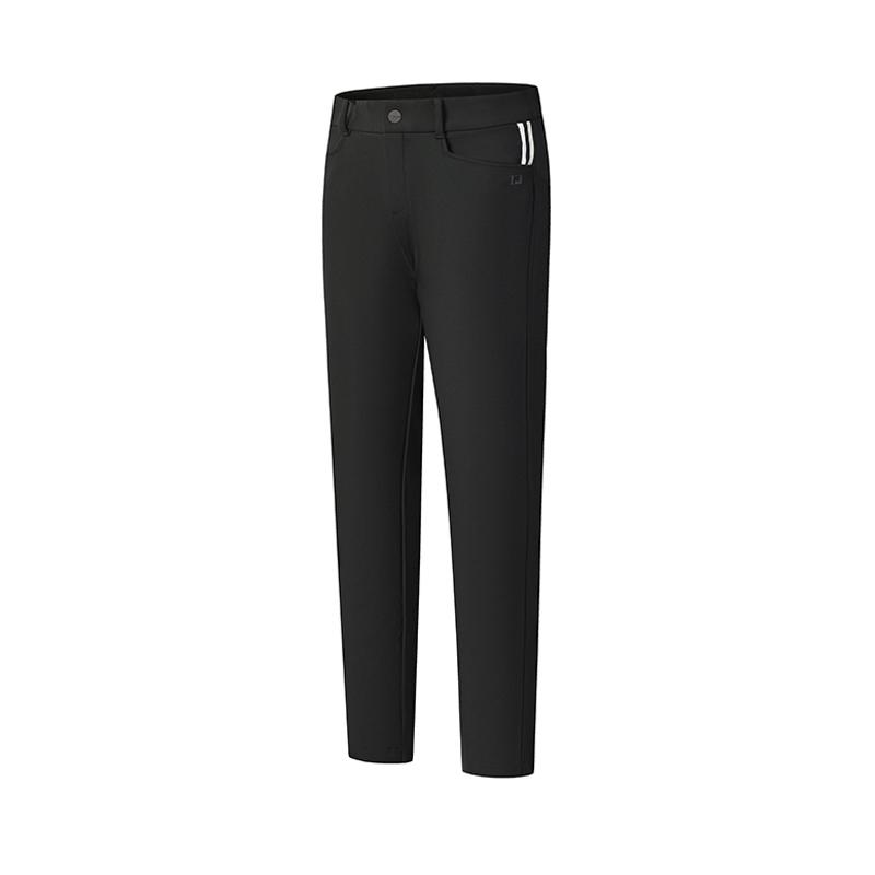 

FILA Golf Series Fashion Classic Trendy Versatile Elastic Soft Comfortable Straight Leg Knit Sports Pants Women bottoms A11W545802FBK XL