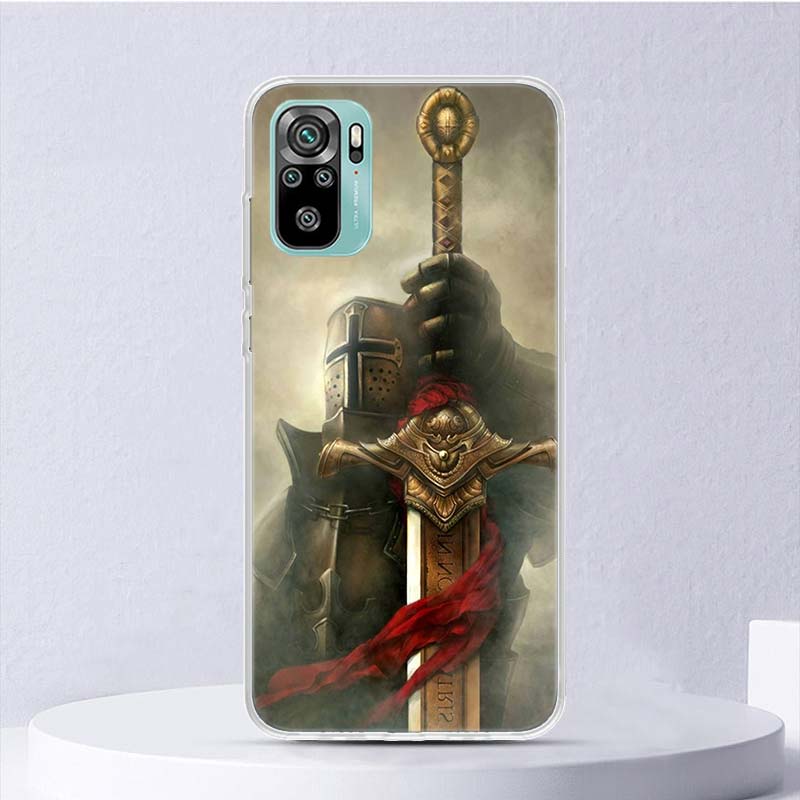 

Knights Templar Crusades Soft Case For Xiaomi Redmi Note 14 14S 13 12S 11S 10S 12 11 10 Phone Cover 11T 11E Pro Plus 9 9S Shell Redmi Note 10 Pro