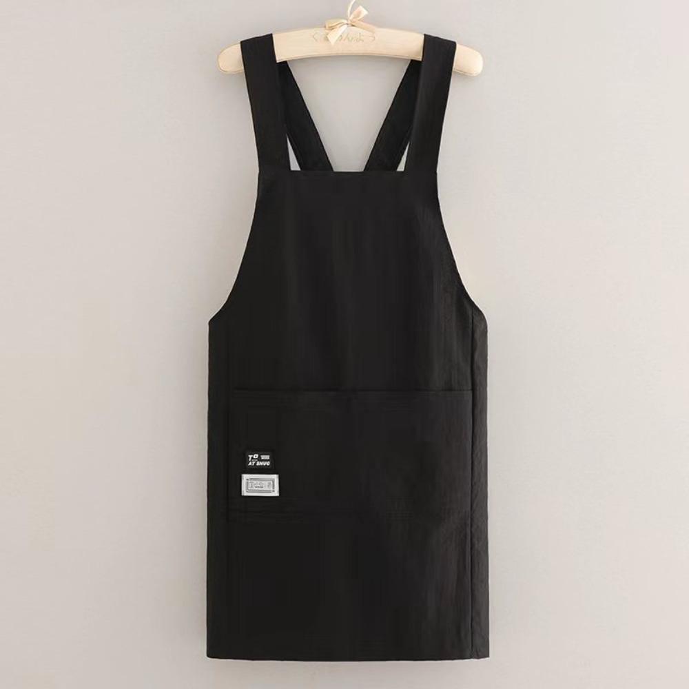 Waterproof Apron Cross Strap Style Cooking Apron Fashion Hotel Restaurant Chef Barbecue Apron