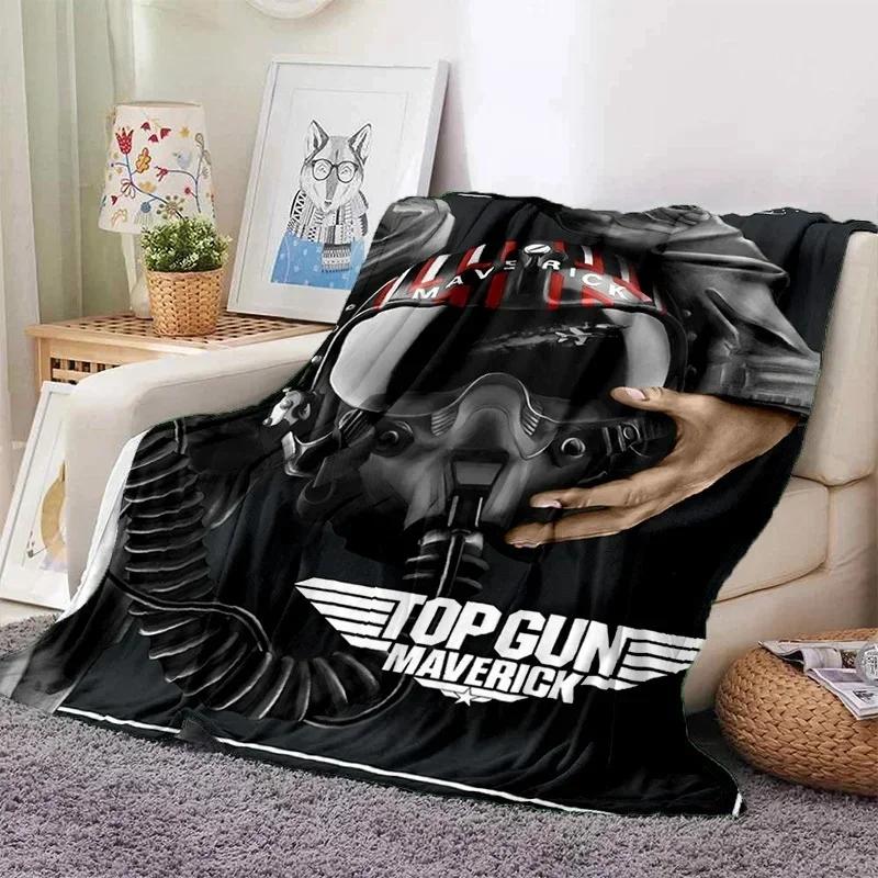 New Fashion Movie Top Gun: Maverick Soft Flannel Blanket For Bedroom Sofa Picnic,Throw Blanket Cover Outdoor Entertainment Gift