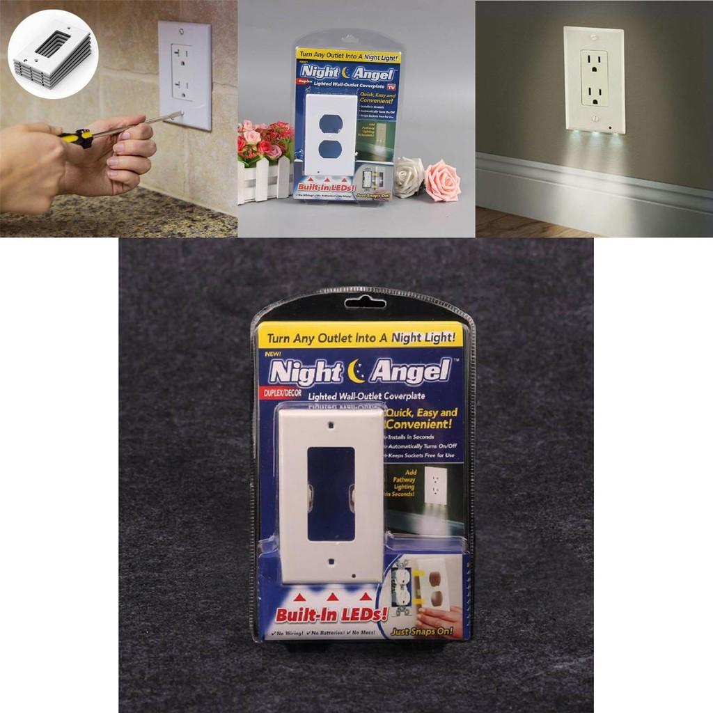 Modern Geometric Small Night Light With Touch Sensing For Home Bedroom Decor
