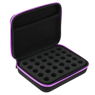 Essential Oil Carrying Case, Hard Shell Essential Oil Case,Suitable for Bottles 5ml(Blue)