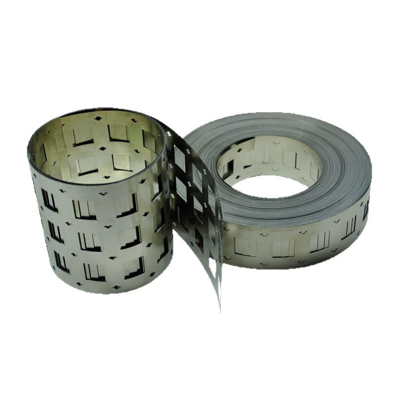 Nickel-Plated Steel Strip for 18650/21700/32700 Lithium Battery Connector Tabs - 0.1/0.15/0.2mm