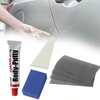 Auto Waxing Scratch Filler Body Putty Assistant Car Accessories Sandpaper Pad