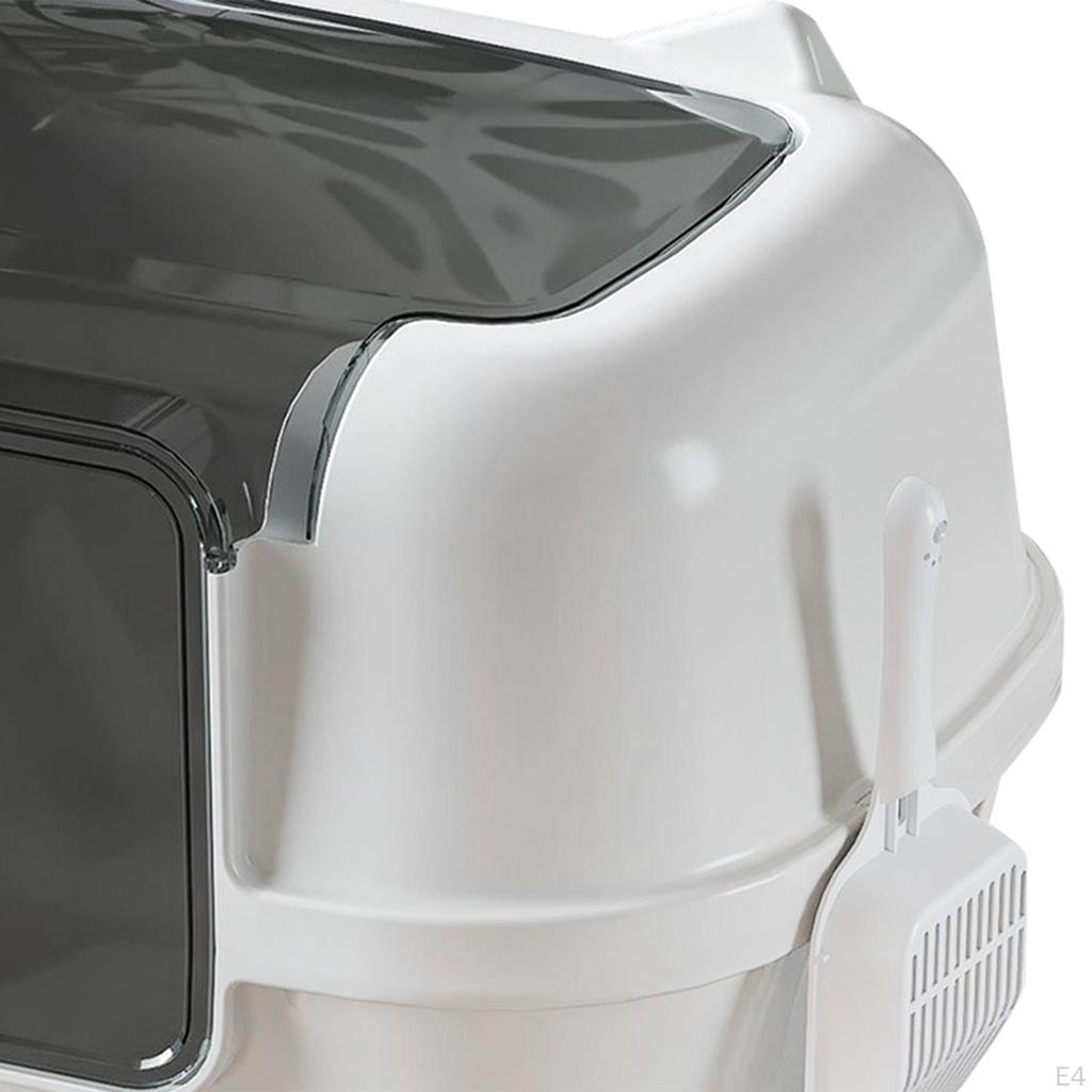 Cat Litter Box with Enclosure And Spade for Home Apartment