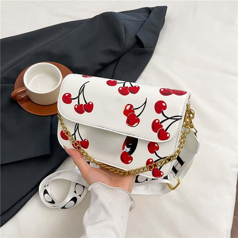 Damen 2025 Stilvolle High-End Kleine Quadratische Umhängetasche mit Vielseitigem Druck