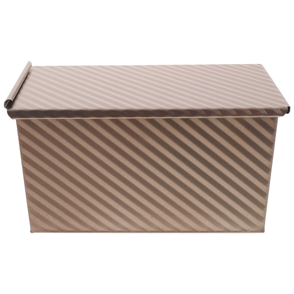 Toast Mold Baking Pans Bread Convenient Loaf Carbon Steel with Lid for Sandwiches