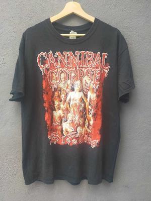 Camiseta Vintage de los 90 de la Banda Cannibal Corpse Regalo Para Fan Camiseta Unisex KH9509