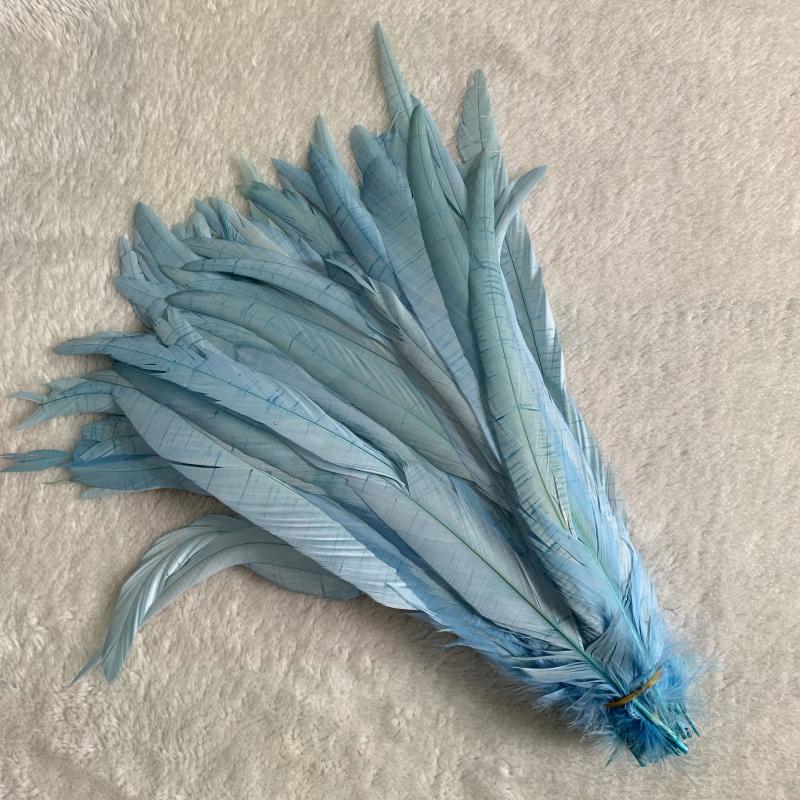 Wholes 500pcs Rooster Tail Feathers 25-30cm 30-35cm 35-40cm 40-45cm For Colored Carnival Costume&mask Party