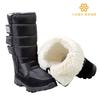 Mantissa Processing Large Size Snow Boots Tall Tube Unisex Three Buckles Windproof and Snowproof Leg Guards Factory Anti-skid