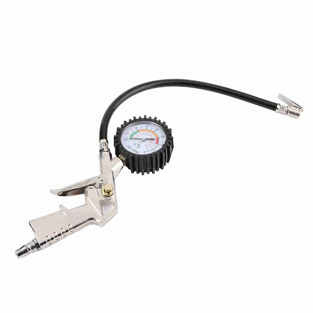 PC 8508 Multifunktionales Auto Automobil Reifenluftdruckmesser Aufpumpe Pistole Aufpumpmanometer