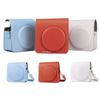 Bolsa Estojo para Câmera em Couro PU para Instax Square SQ1 Bolsa para Câmera de Grande Capacidade para Câmera Square SQ1