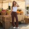 Women's Casual Wide Leg Sweatpants for and Everyday Wear