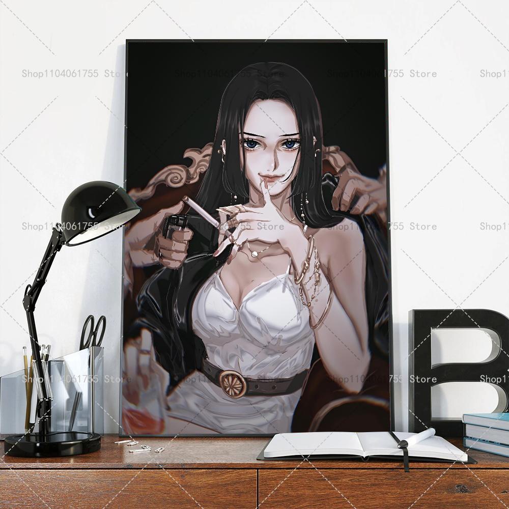 

1 шт. Аниме Персонаж Боа Хэнкок Постер Самоклеящееся Искусство Водонепроницаемая Бумажная Наклейка Кофейня Бар Комната Настенный Декор 21cm×30cm NoFrame