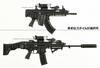 Tomytec Little Armory x Whiskey Project LAL07 BREN2 Type Whiskey Project Scale Unpainted Assembly Runner Kit 337065 .ver 1/12