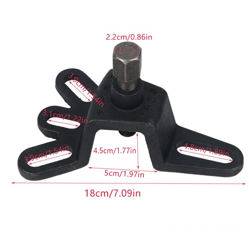 Universal Brake Drum Puller Tool 4 Hole Wheel Hub Puller Repair Tool Handheld For Motorcylce Accessories For Tricycle Motorbike