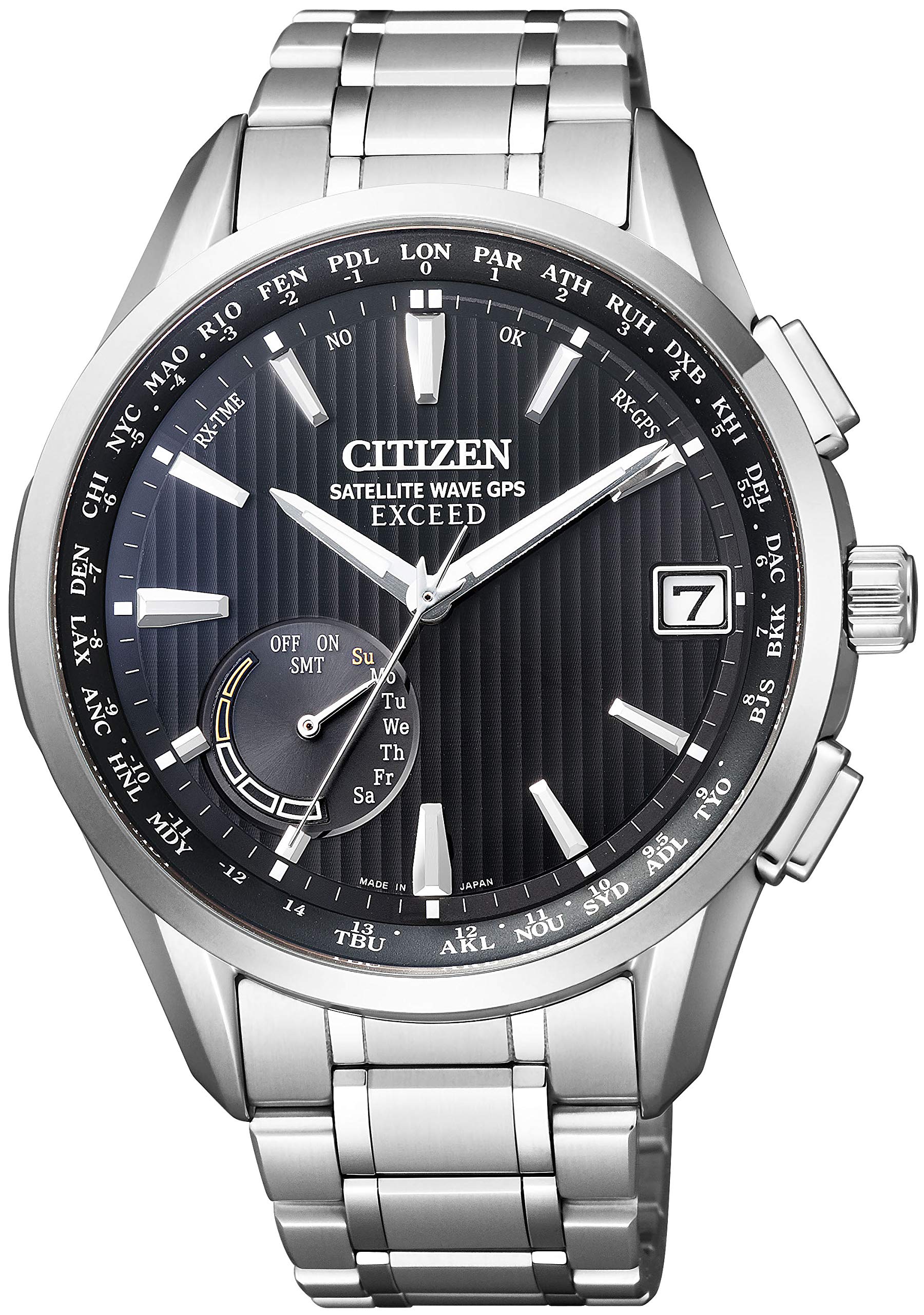 

[Citizen] Годинник Exceed CC3050-56F Eco-Drive GPS Satellite Radio Watch Direct Flight Чоловічі