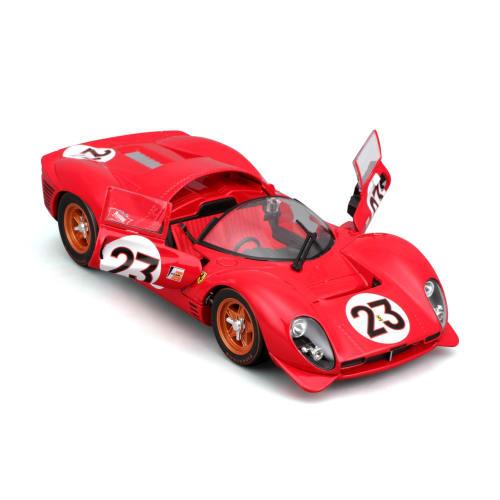 Bburago 1/24 Scale Ferrari 330 P4 Daytona Diecast Model Car (Finished Product) 18-26310