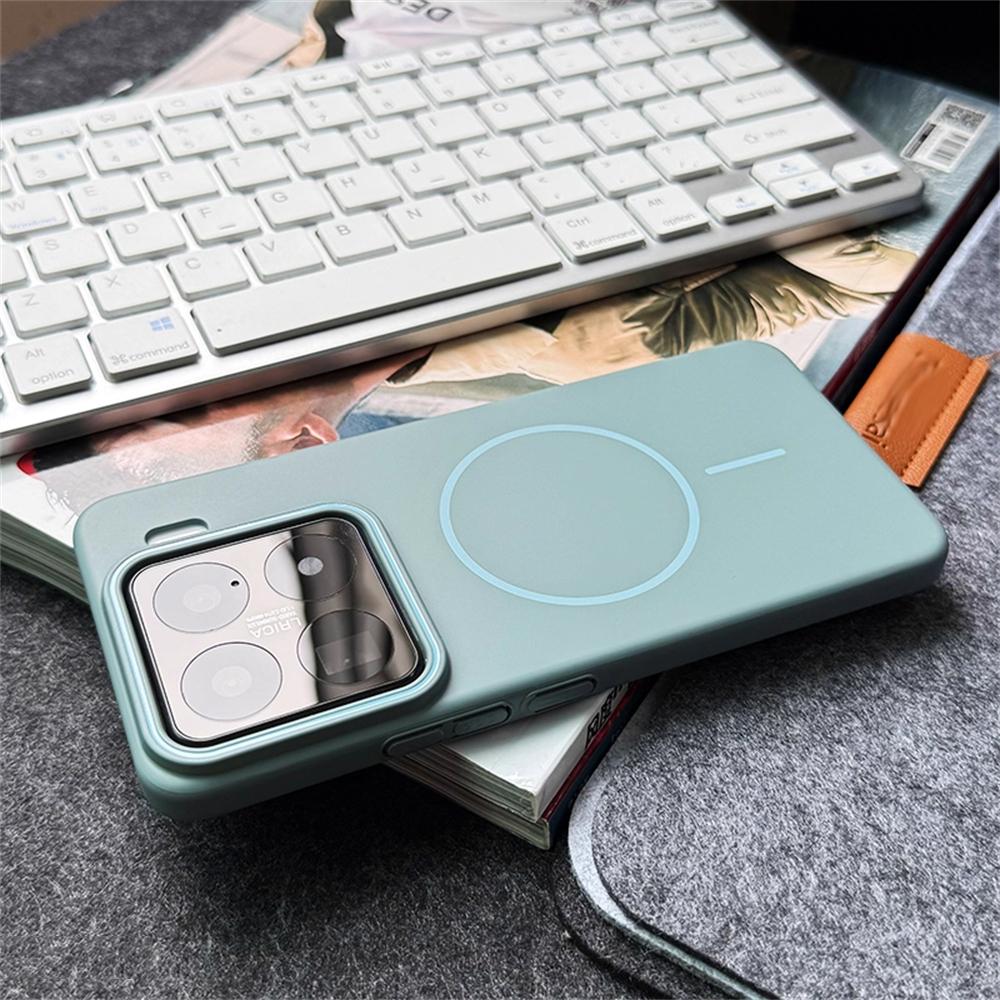 

Ультратонкий матовый твердый чехол из ПК однотонного цвета для Xiaomi Mi 15 Pro 14 Ultra 14T 13 CIVI 5 Pro, тонкий магнитный чехол для беспроводной зарядки xiaomi 14T pro