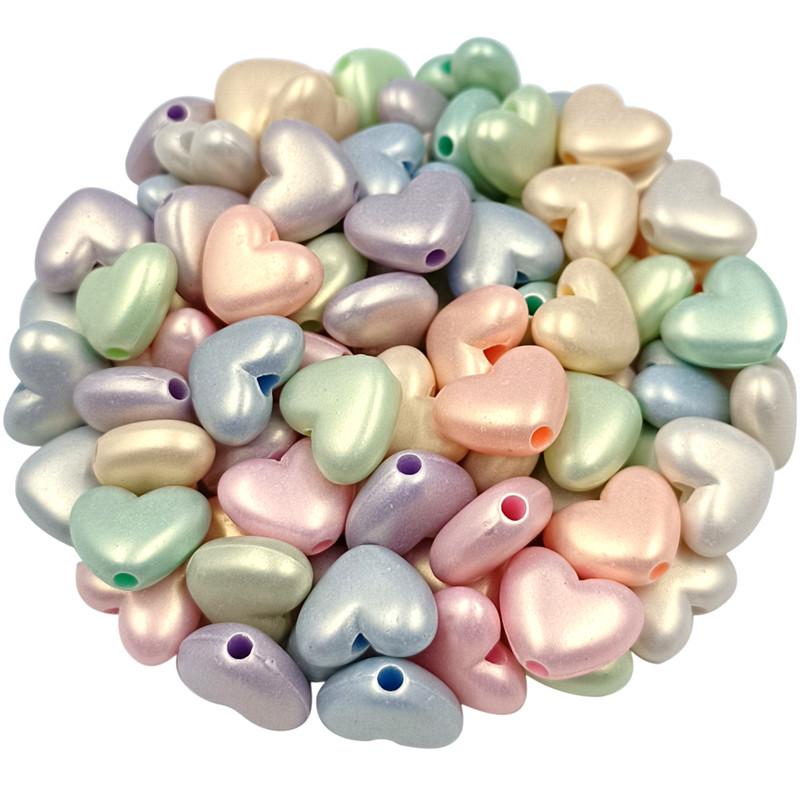 

Подвеска своими руками для сердечек, цветочных звезд, бусин 10-50 шт., ожерелье, браслет, макарон, матовые ювелирные изделия, оптовая продажа 3# 10Pcs 12*14mm Heart