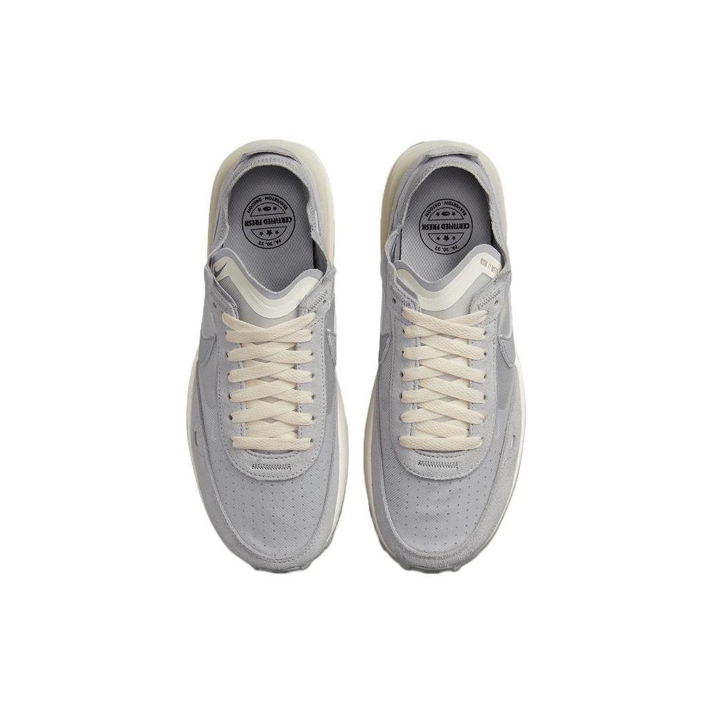 Nike Waffle One Women's Grey Fog Light Smoke Grey Coconut Milk Pink Foam Alpha Orange DX5765-001