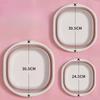 HOMZY 3 Pack Collapsible Tub Wash Basin Laundry Baskets Space Saving Storage Container for Dishing Fruit Camping Laundry Hiking Home
