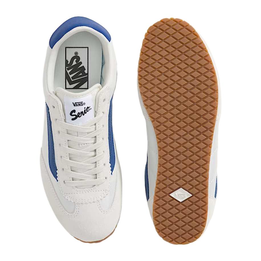 Vans Super Lowpro 'Marshmallow White True Blue' Sneakers VN000E89C32