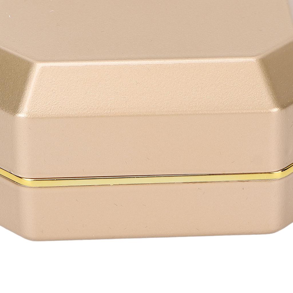 LED Bracelet Storage Box Portable Elegant Jewelry Bracelet Display Case   for Wedding Proposal