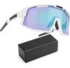 Bliz Vision 52001 03 White Sunglasses