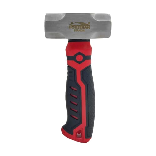 

HOUSERAN Молоток двусторонний, Маленький молоток, Молоток с каменной головкой, Восьмигранный молоток, Молоток, Инструментальный молоток, Короткий молоток