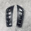 Front Bumper Wind Knife Blade For Mercedes GLC Class C253 X253  GLC260 GLC300 2020 2021 2022 Carbon Fiber Look Bumper Spoiler