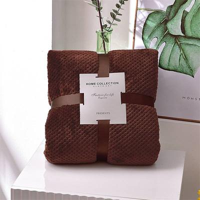 Waffle Warm Fleece Bed Travel Dreamscene Luxury Popcorn Throw Over Blanket Large