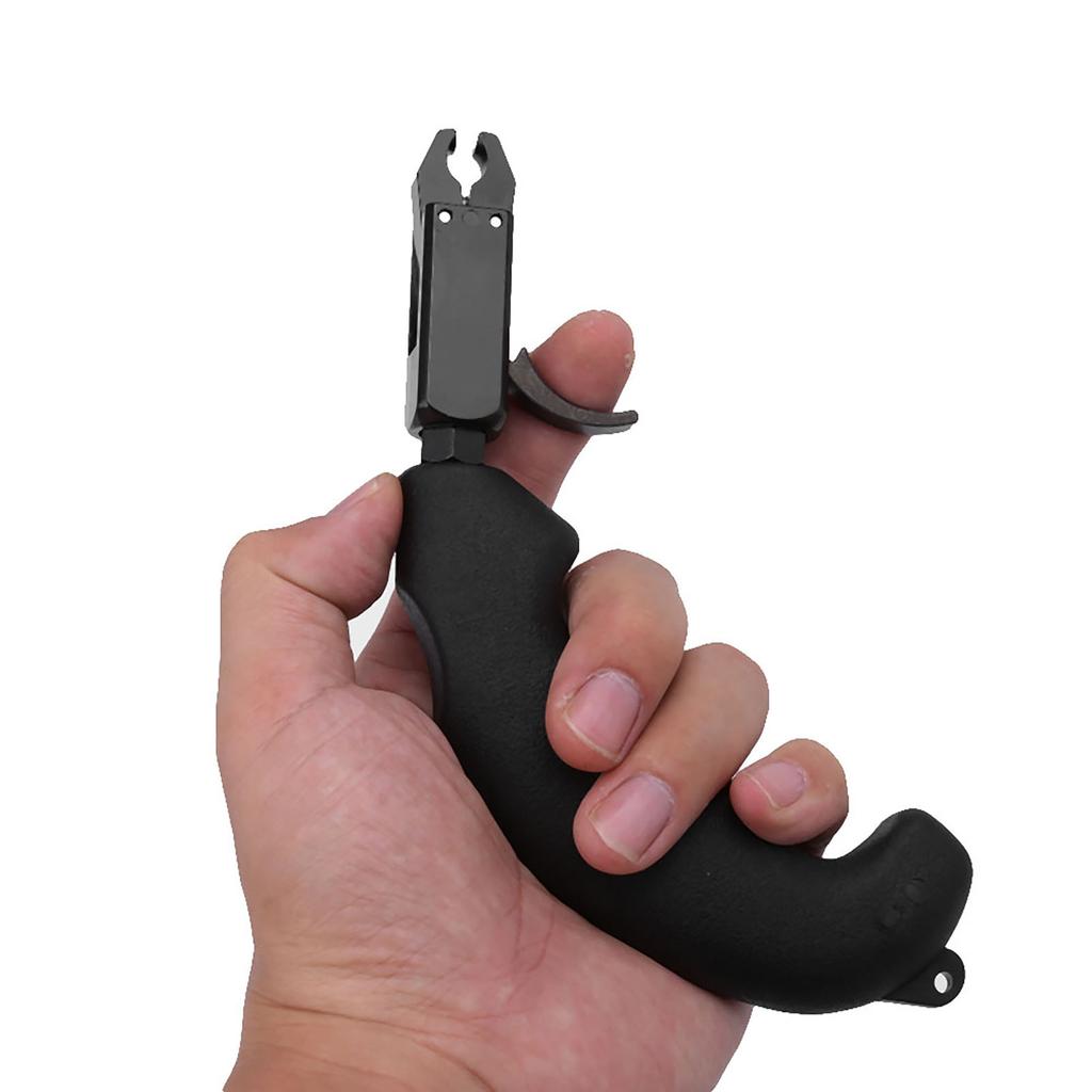 Handle Thumb Caliper Bow Arrow Release Grip Compound Bow Archery Release Aid CP414