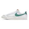 Nike Blazer Low 77 'White Green' Women's Sneakers Skateboard Shoes DC4769-112
