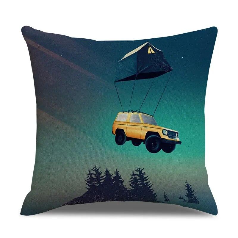 Dream Pillowcase Car Sofa Cushion Cover Home Decor