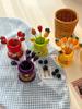 Creative Home Use Fruit Fork Set with Storage Can Stainl Steel Cake Fork Dert Small Fork Cute And Practical Dining Uten...
